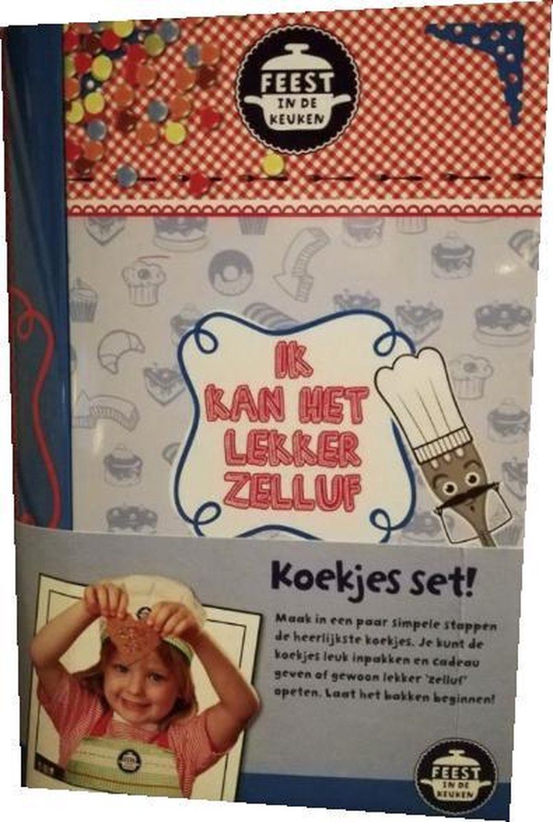 Feest in de Keuken Ik kan het lekker zelluf Koekjes set