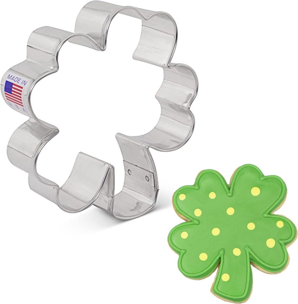 Ann Clark Cookie Cutters Klavertje Vier Koekjesvorm Geluk voor Feestdagen