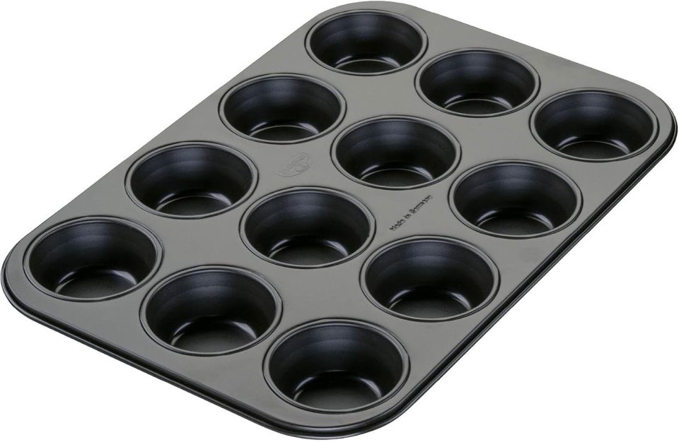 Dr. Oetker muffinvorm 12 holtes PFAS-vrij, antiaanbaklaag