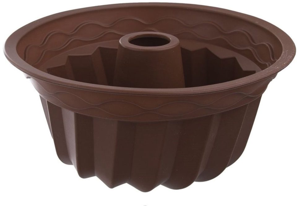 Orion siliconen bakvorm sillinie Rond Bruin 23,5 cm