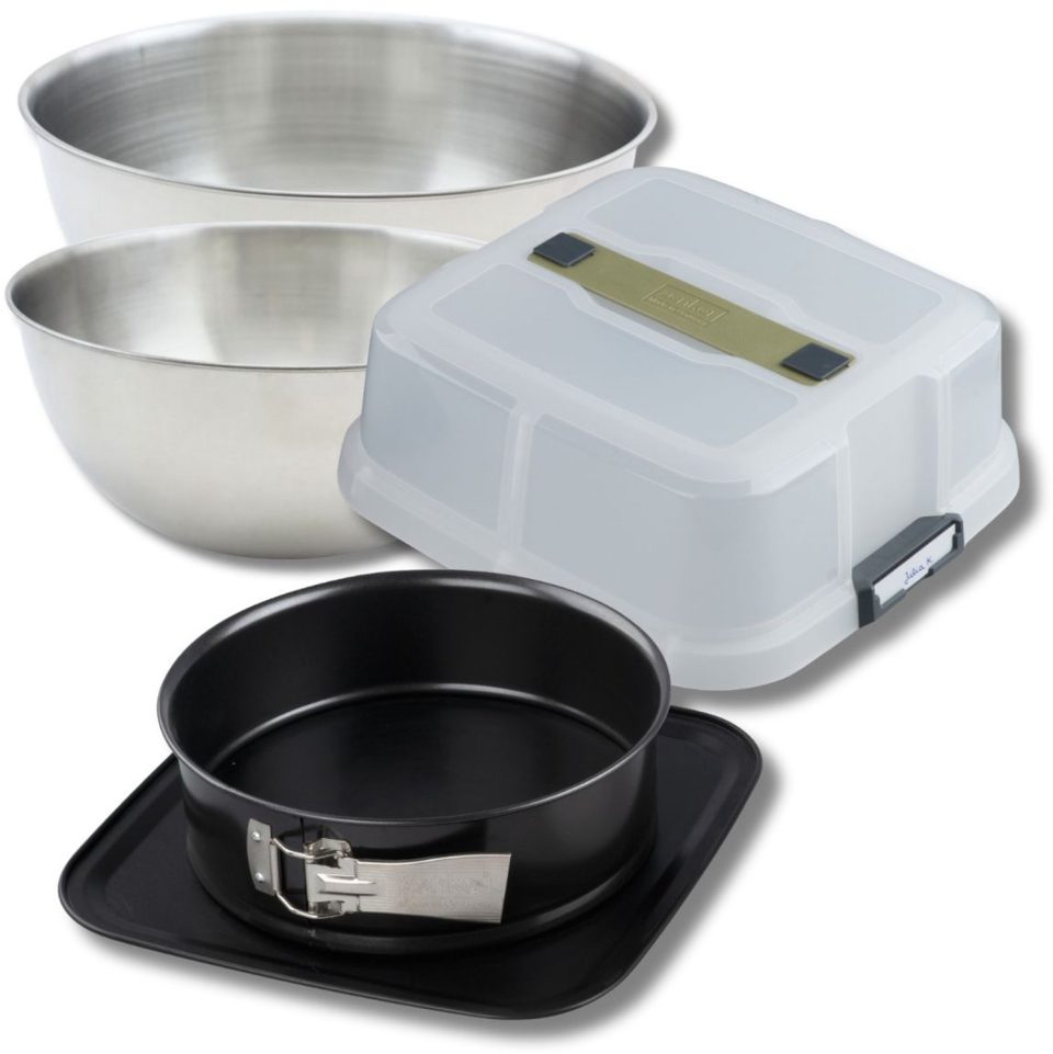 Zenker bakvorm Set voor taartvorm met deksel 23 cm