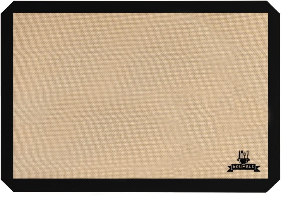 Krumble bakmat XXL Siliconen Extra Groot Zwart 40 x 60 cm