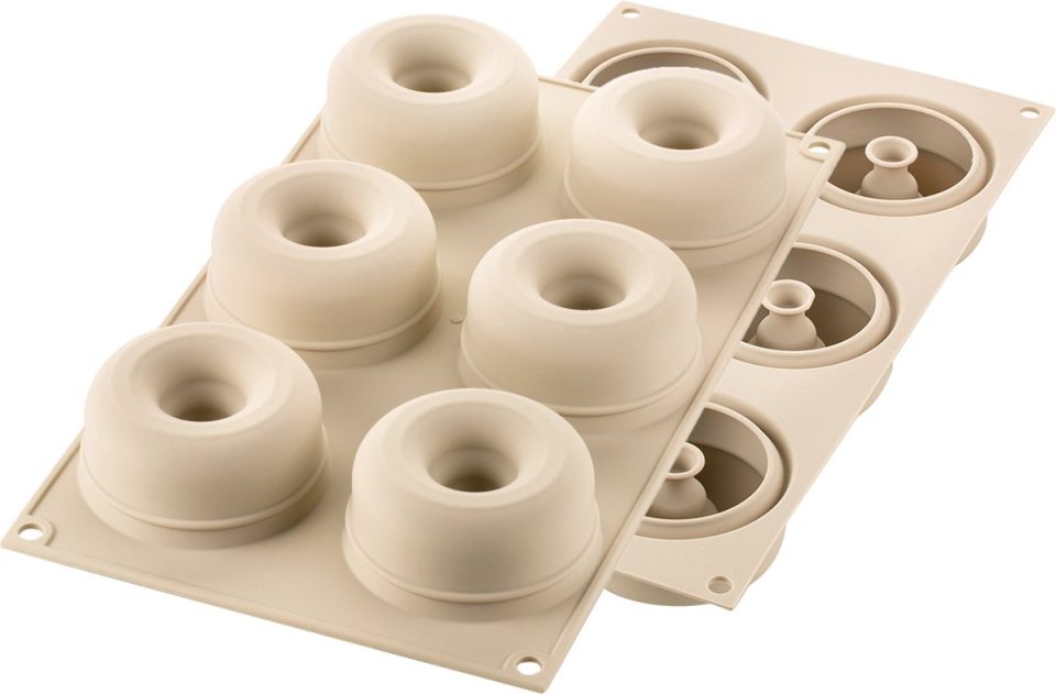 Silikomart siliconen bakvorm mini arena Ø70mm