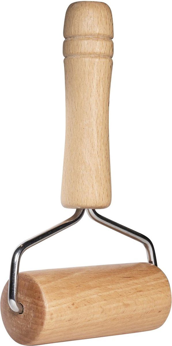 Krumble deegroller met handvat / Deegrollers / Deegroller hout