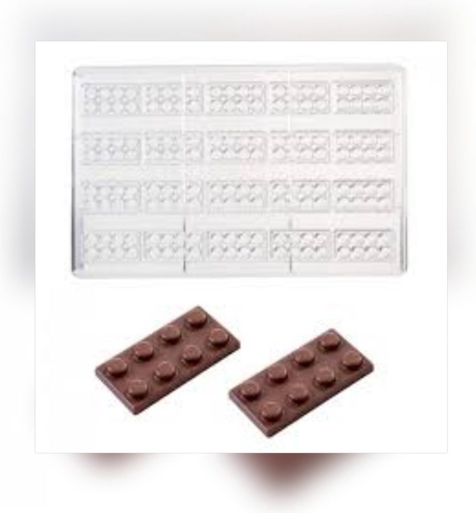 Martellato chocoladevorm Professionele, legoblokje, MA6005