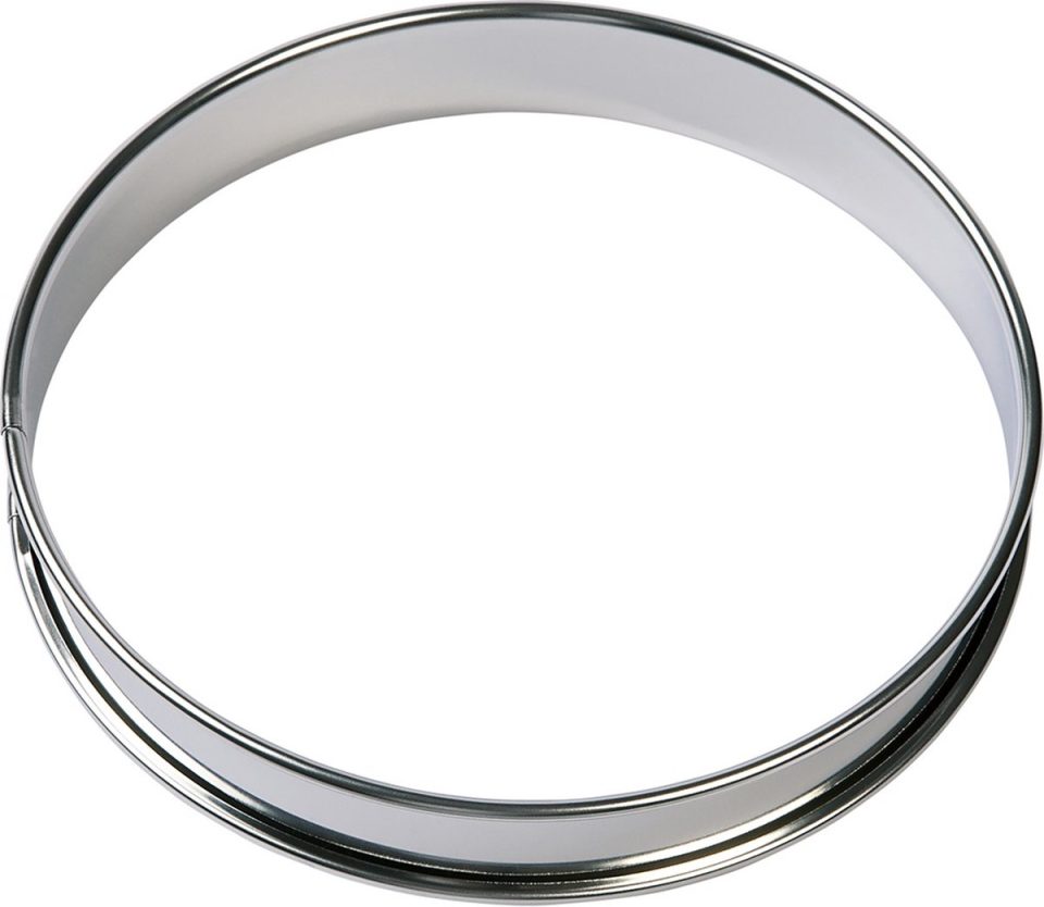Brand New Cake taartring RVS Ø12x2cm Kookring Bakring