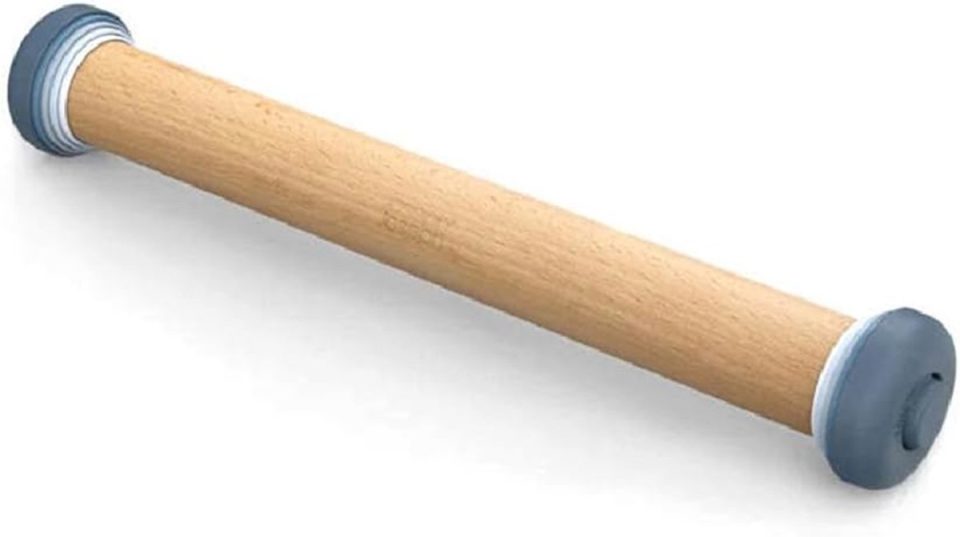 Famanu deegroller met verstelbare dikteringen blauw