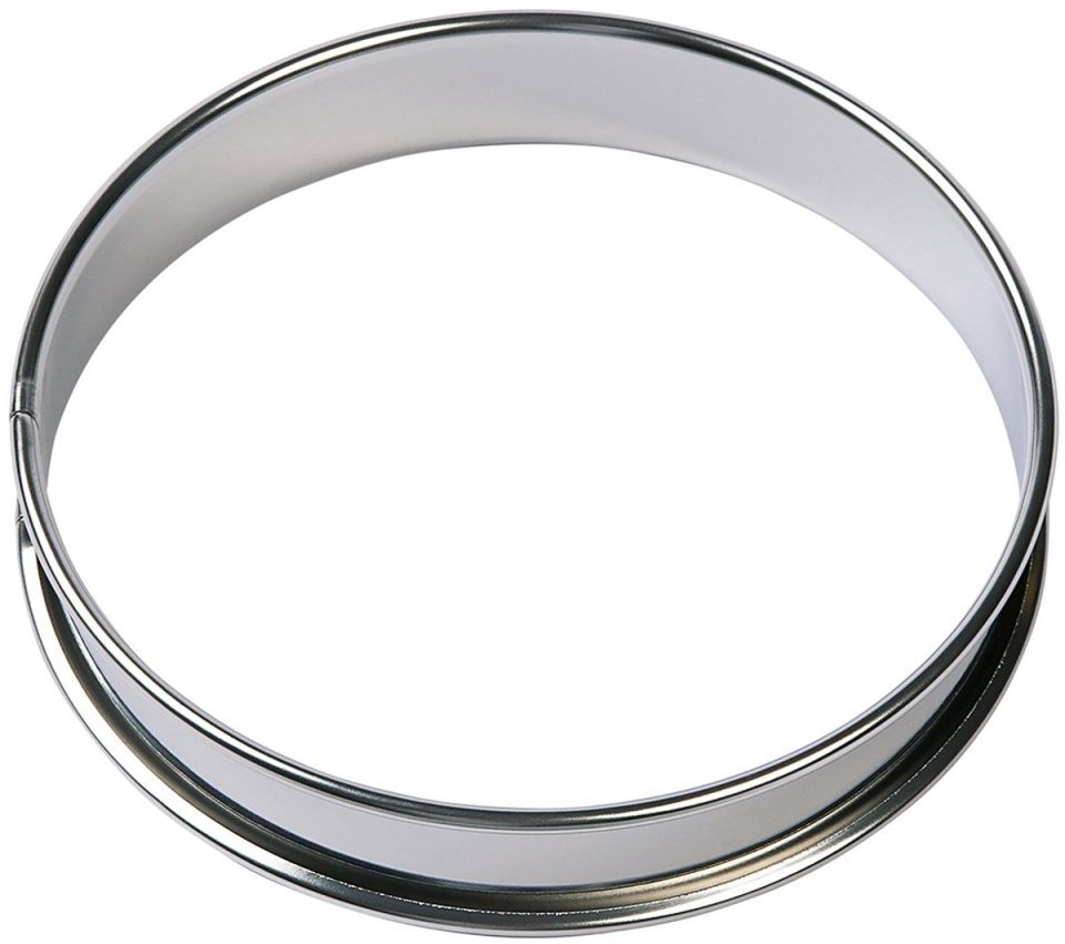 Brand New Cake taartring RVS Ø10x2cm Kookring Bakring