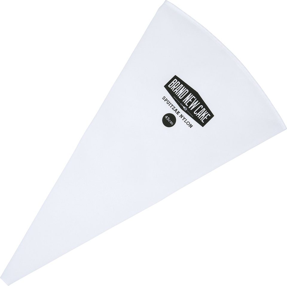 Brand New Cake spuitzak Nylon Wit 45 cm