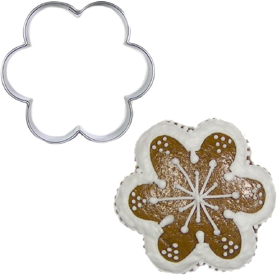 Brand New Cake uitsteekvorm Bloem RVS ** 5 cm