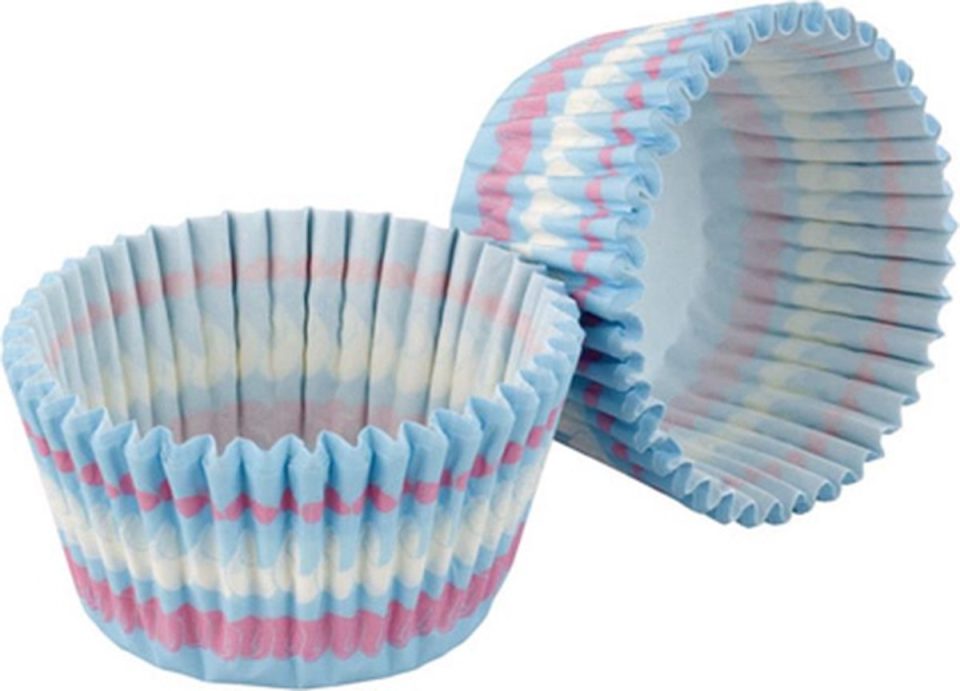 Tala Cupcake vormpjes,, Blauw (32 stuks)