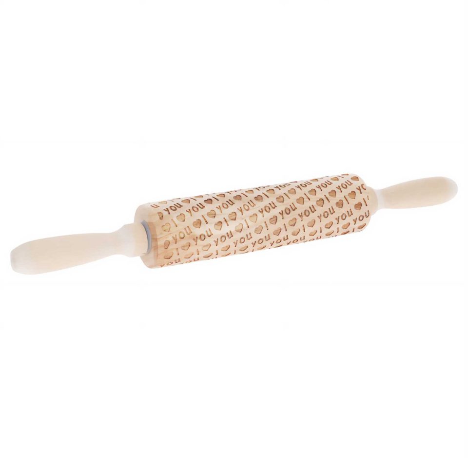 La Cucina deegroller met patroon, 35 cm