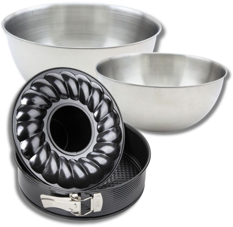 Zenker Set met 1 springvorm en savarinvorm 28 cm