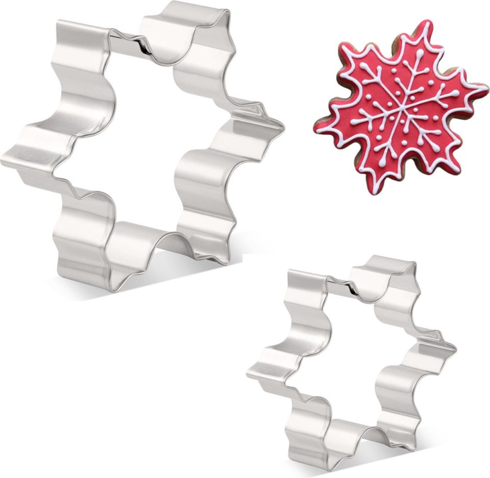 Winkrs Kerst Uitsteekvormen Set van 2 9 cm