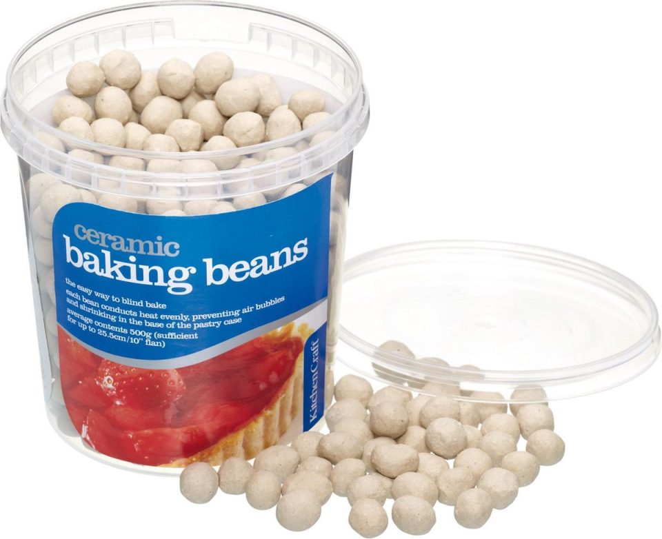 KitchenCraft Keramische bakbonen voor blind bakken 500 g