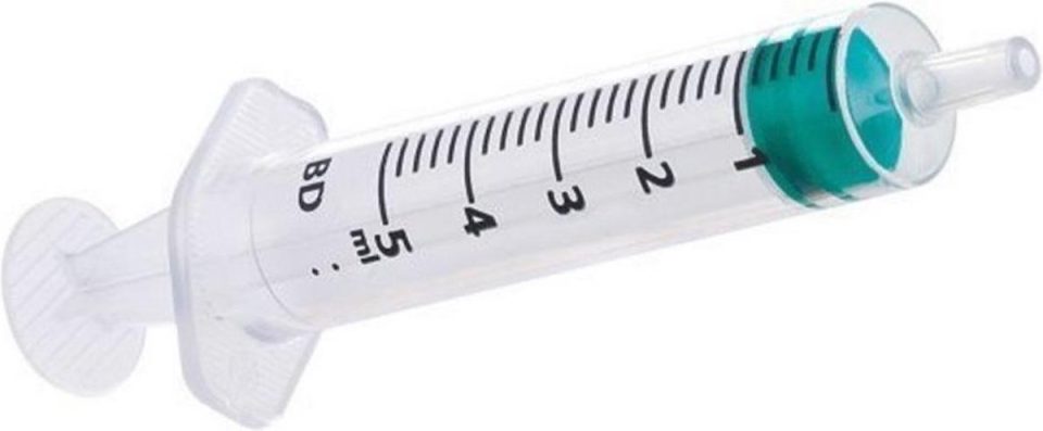 Wise garneerspuit 5 ml (5 stuks)