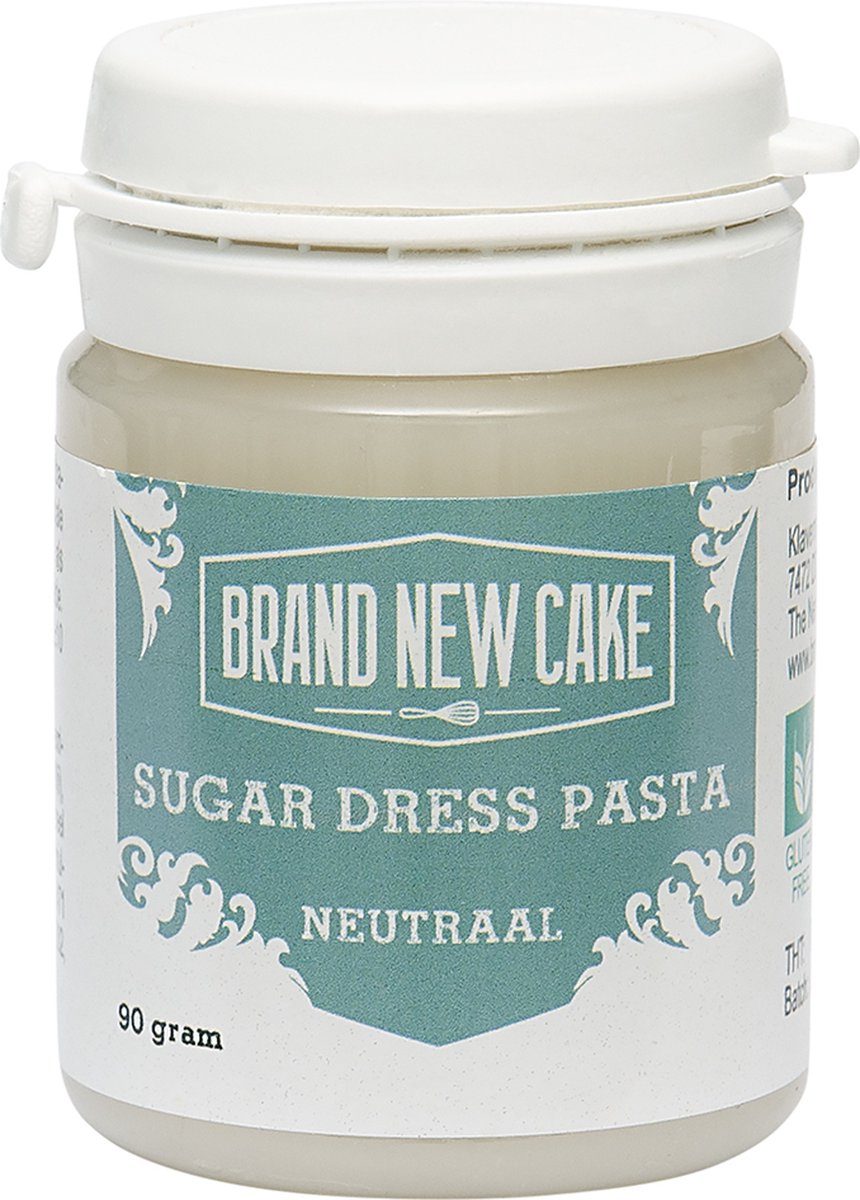 Brand New Cake Sugar Dress Pasta Neutraal 90 g