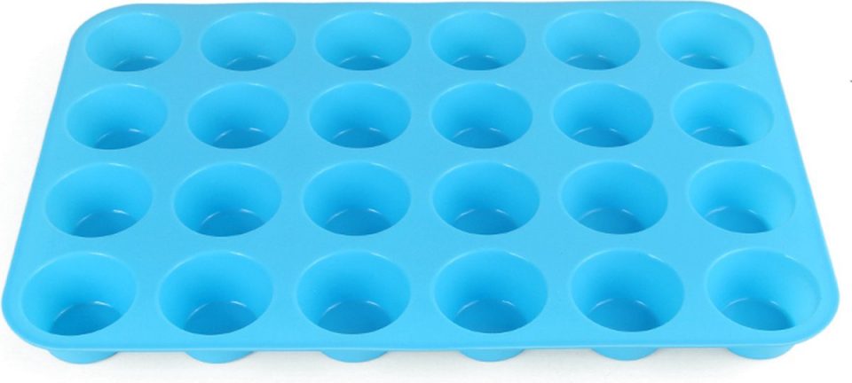 New Age Devi bakvorm Mini Muffin 5 Blauwe (24 stuks)
