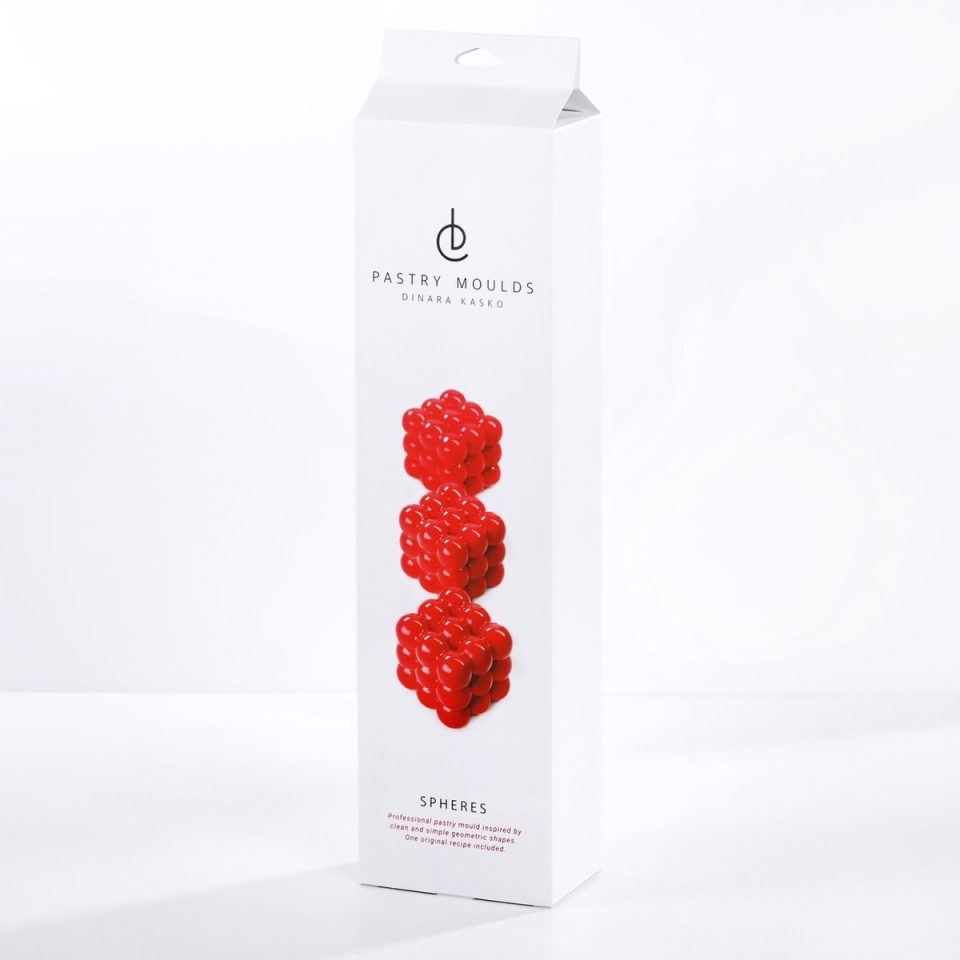 Dinara Kasko siliconen mal Spheres Small met bolletjes