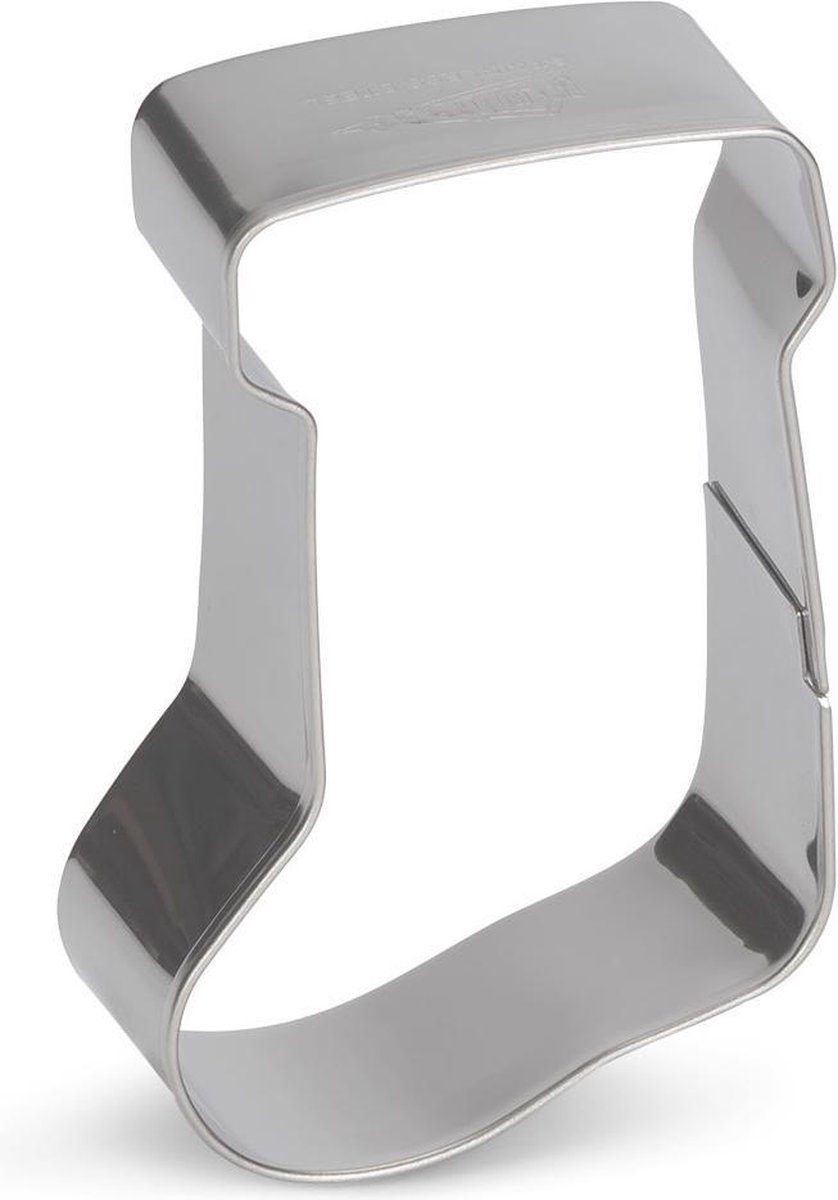 Patisse uitsteekvorm Laars RVS zilver 7 cm