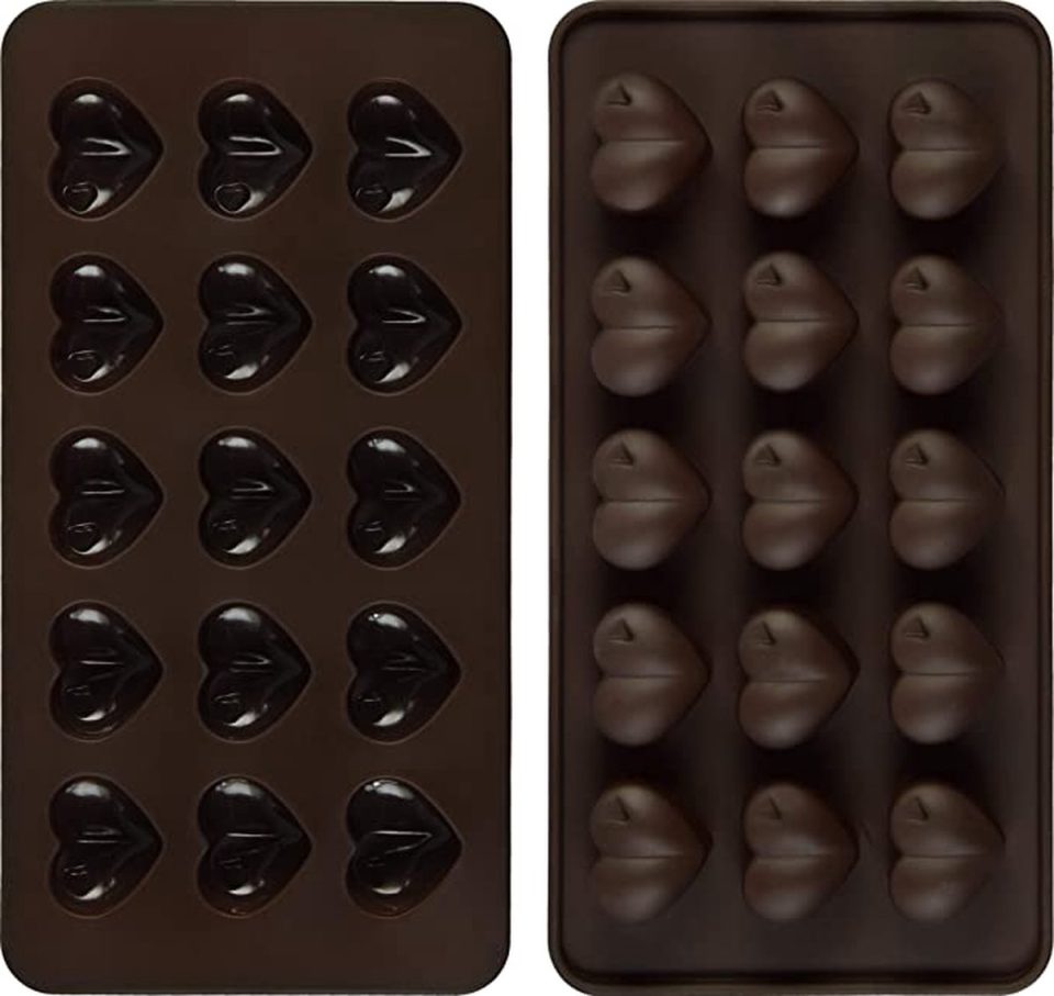 Heble® bakvorm *** van 15 hartjes