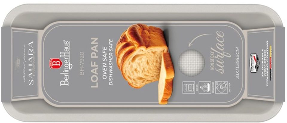 BerlingerHaus bakvorm voor bisschopsbroodje met titaniumcoating uit de Sahara-collectie