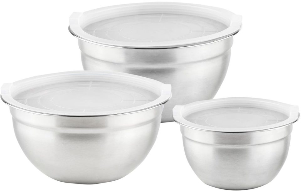 Hi Mengkommen set zilver set van 3 22 cm