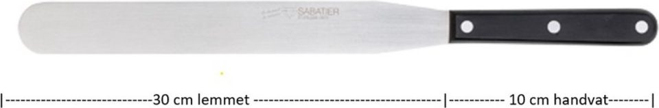 Sabatier paletmes Diamant Inox 30 cm