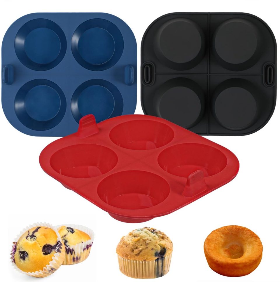 Famanu muffinvorm set van van siliconen (3 stuks)