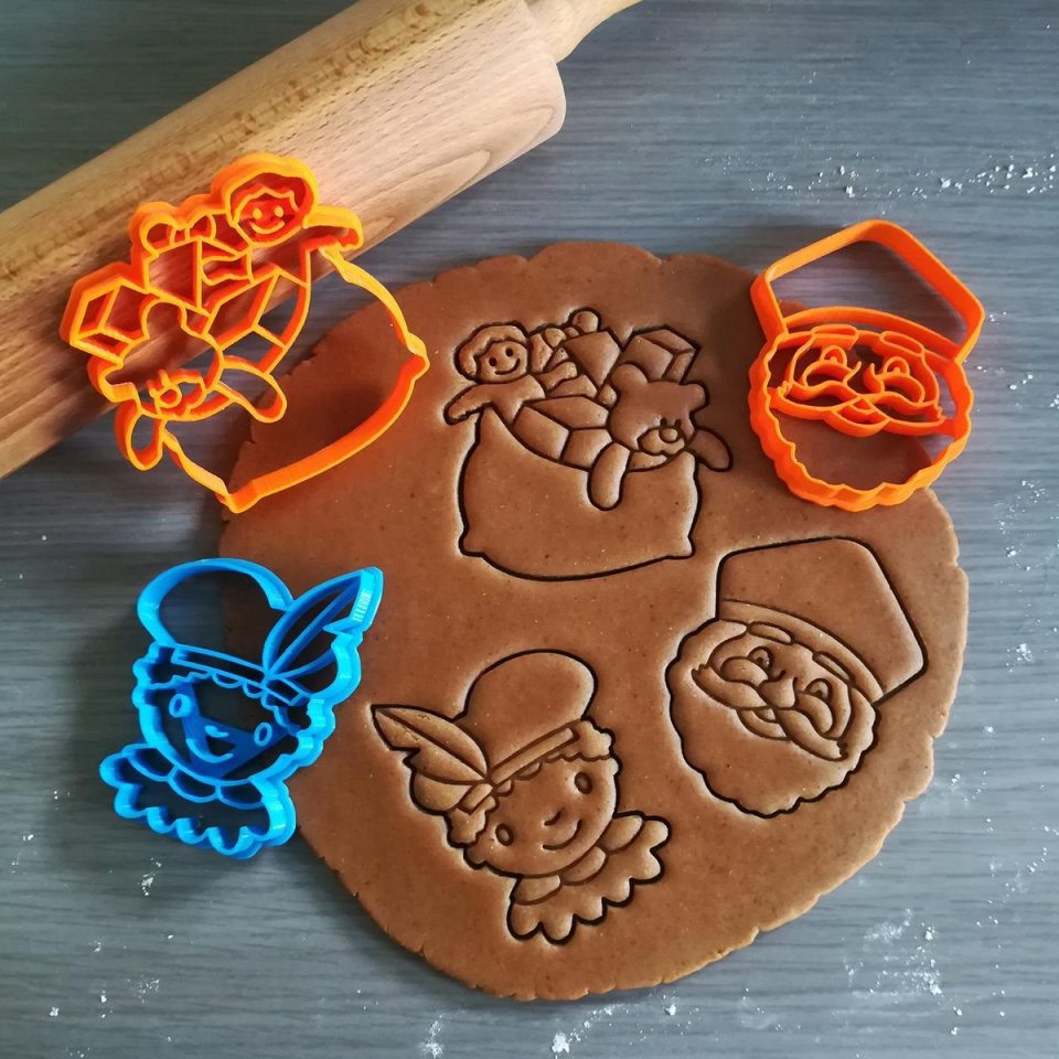koekjesvorm 3-delige set 8 cm