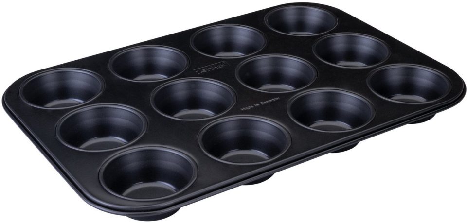 Zenker muffinvorm 12 holtes Perfect Black 38 x 26 cm