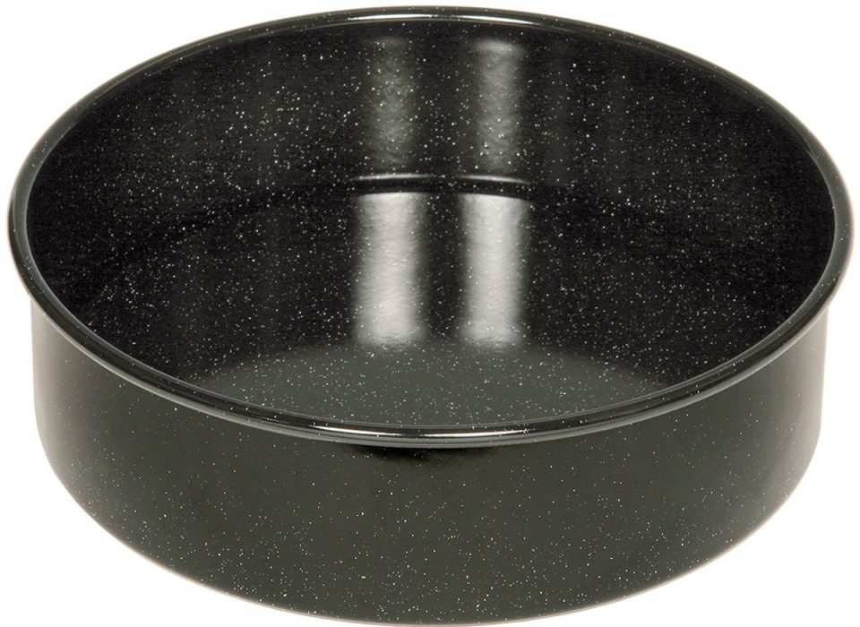 Riess cakevorm rond emaille Ronde bakvorm 24 cm