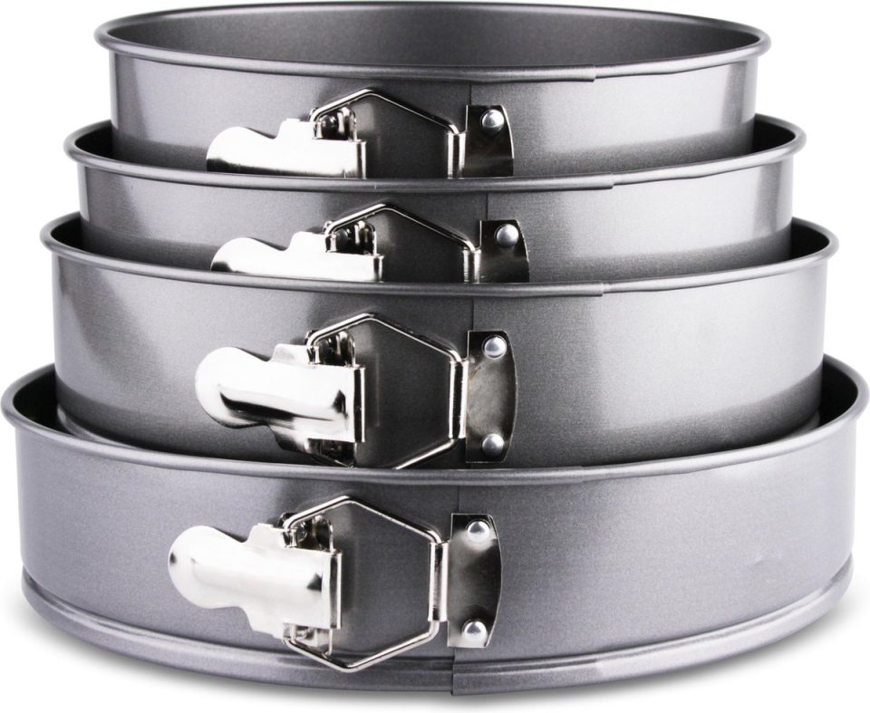 Leccur springvorm Ronde Set Bakblik Rond 4-delig