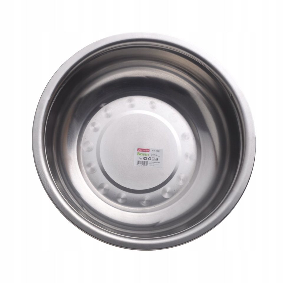 Dille & Kamille Kamille RVS Mengkom Keuken Duurzaam en Hygiënisch 4,5 l