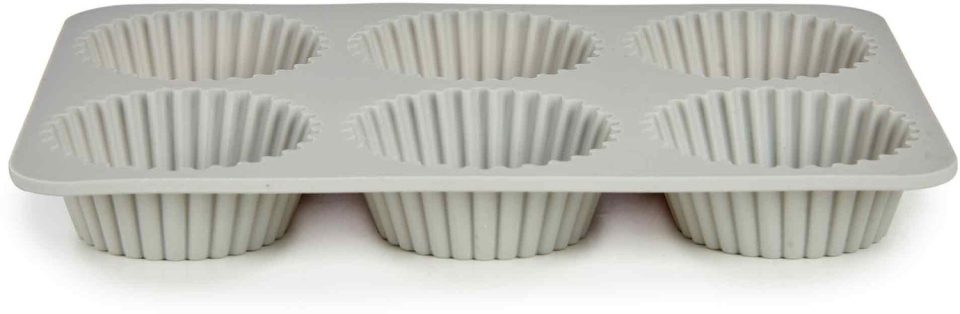 Kinvara siliconen bakvorm, lichtgrijs 26 x 17 x 3 cm