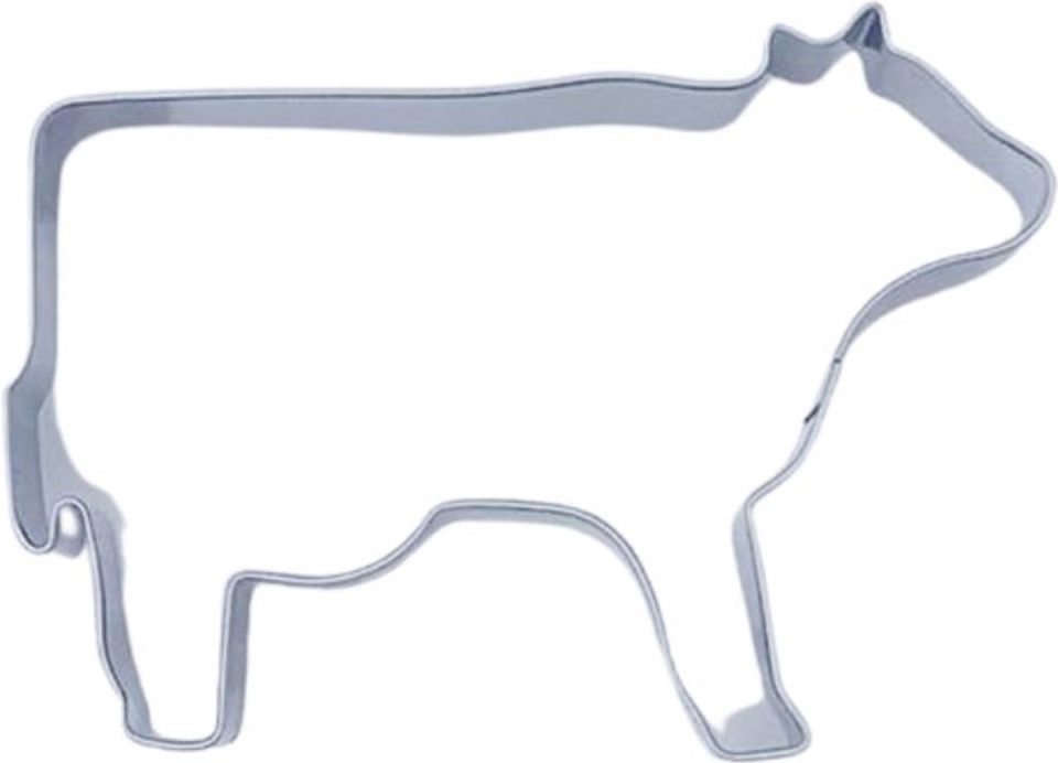 Winkrs uitsteekvorm van een Koe Dieren Keuken Koekjes