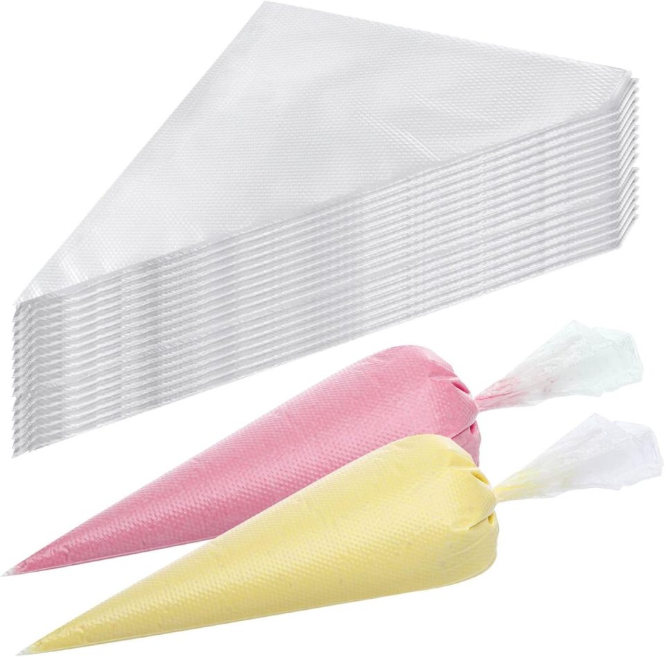 Daity spuitzakken 22 cm (100 stuks)