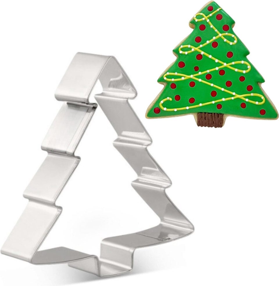 Winkrs uitsteekvorm Kerstboom 10 x 9,5 cm