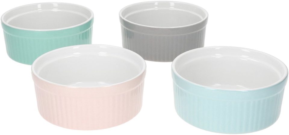 MamboCat Set van 4 muffinvormpjes / soufflébakjes Lotti 24320222 12 x 5 cm