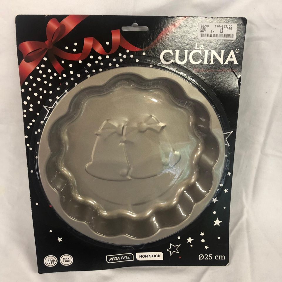 La Cucina cakevorm kerstklokken 27 cm