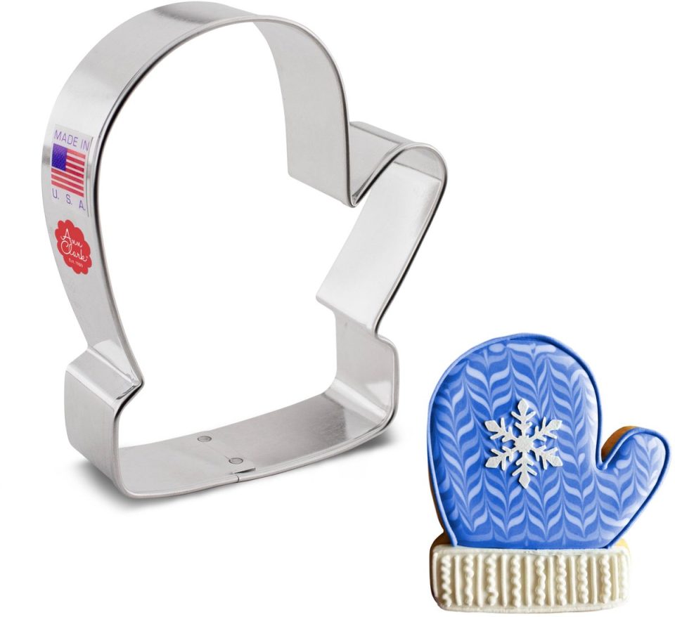 Ann Clark Cookie Cutters Handschoenkoekjesvorm, Amerikaans vertind staal van Ann Clark 10,16 cm