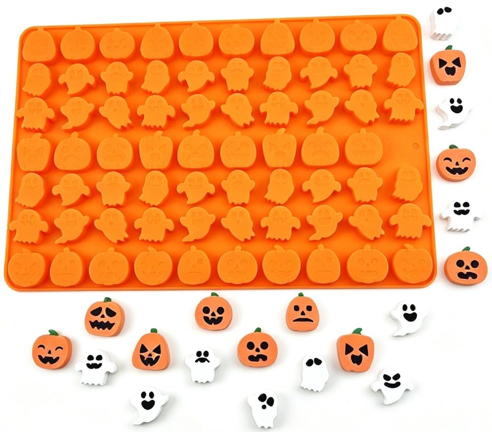 Famanu Siliconen halloween mal met 69 vakken