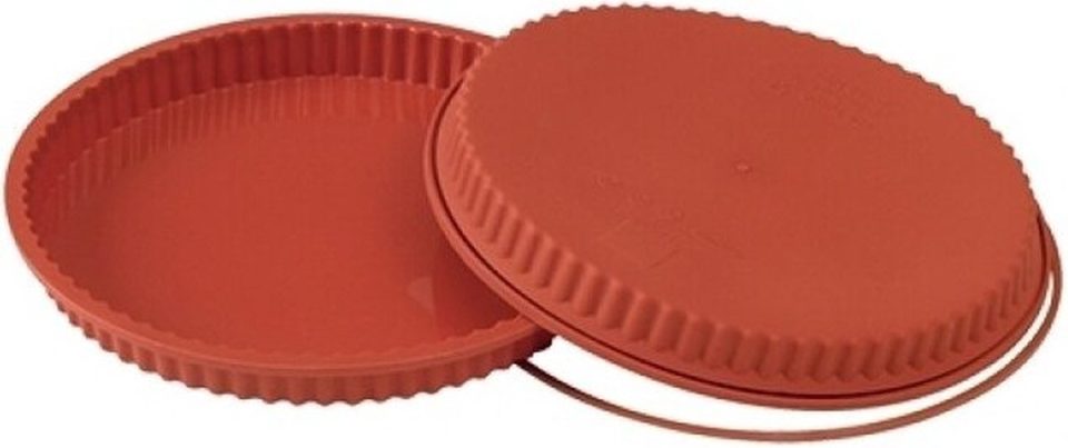 Silikomart bakvorm Taart 3(H)Xø28cm UniFlex 070089