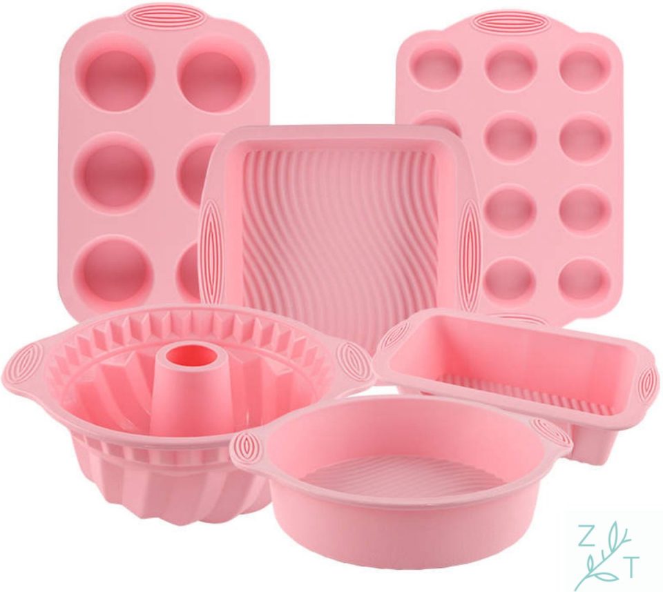 ZijTak Bakset 6-delig roze