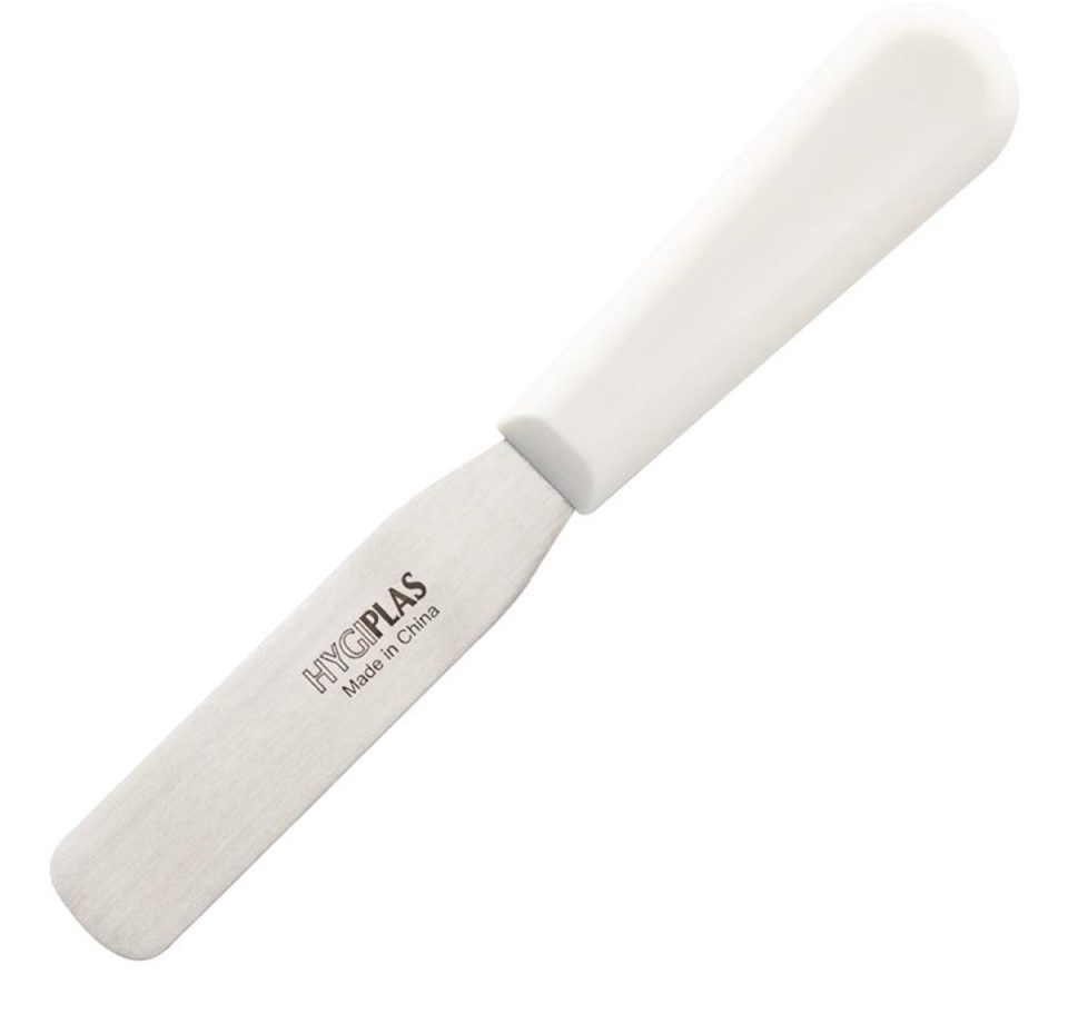 Hygiplas paletmes recht wit 10 cm