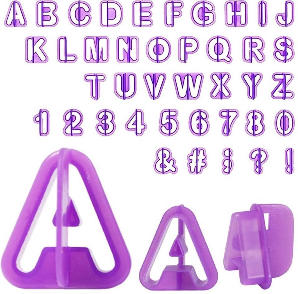 MaViedesign fondant Uitstekers set 40 delig
