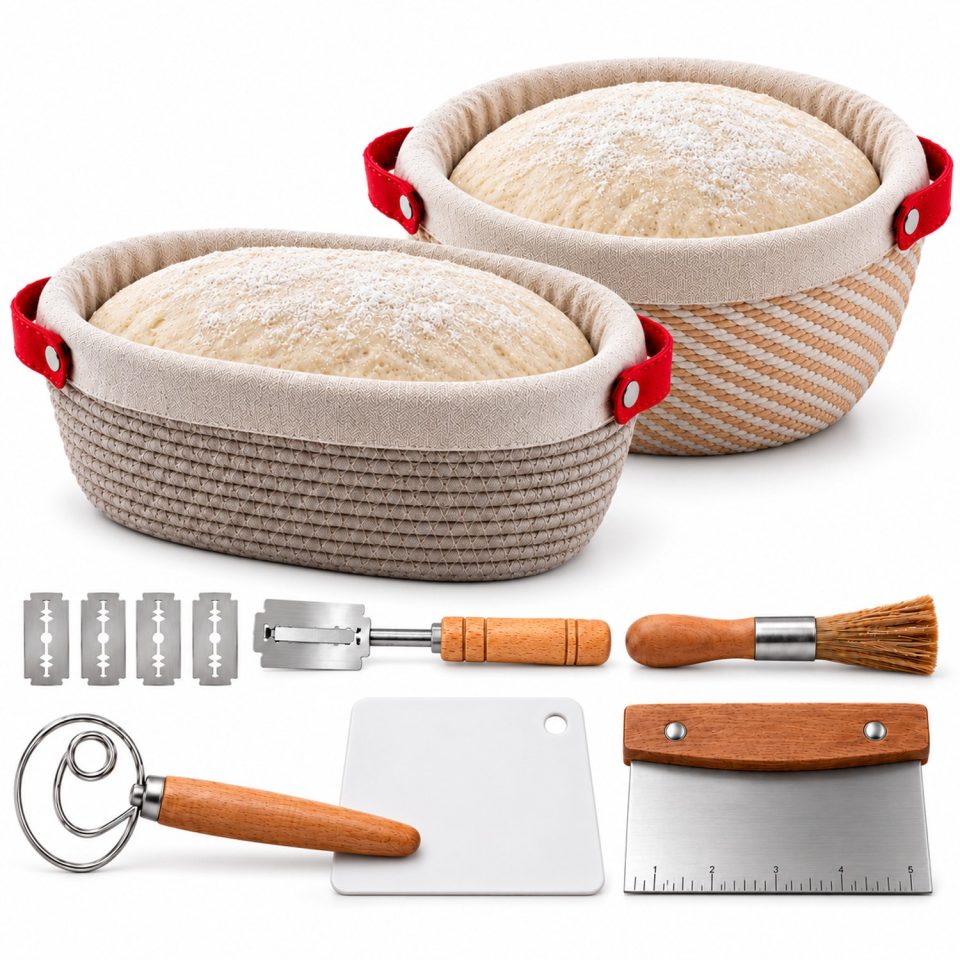 Bangosa rijsmand Set Rond & Ovaal 23/ 26 cm