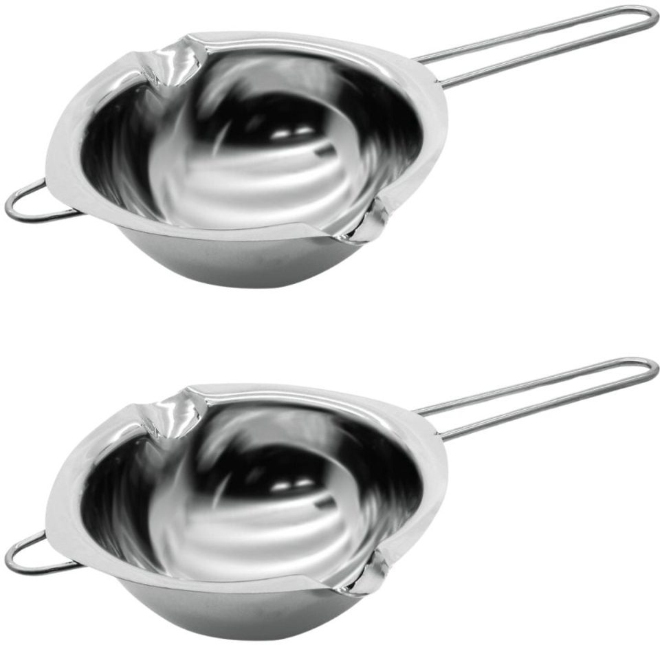 Zenker Set van 2 Bain-marie Dienbladen voor chocolade 26 cm