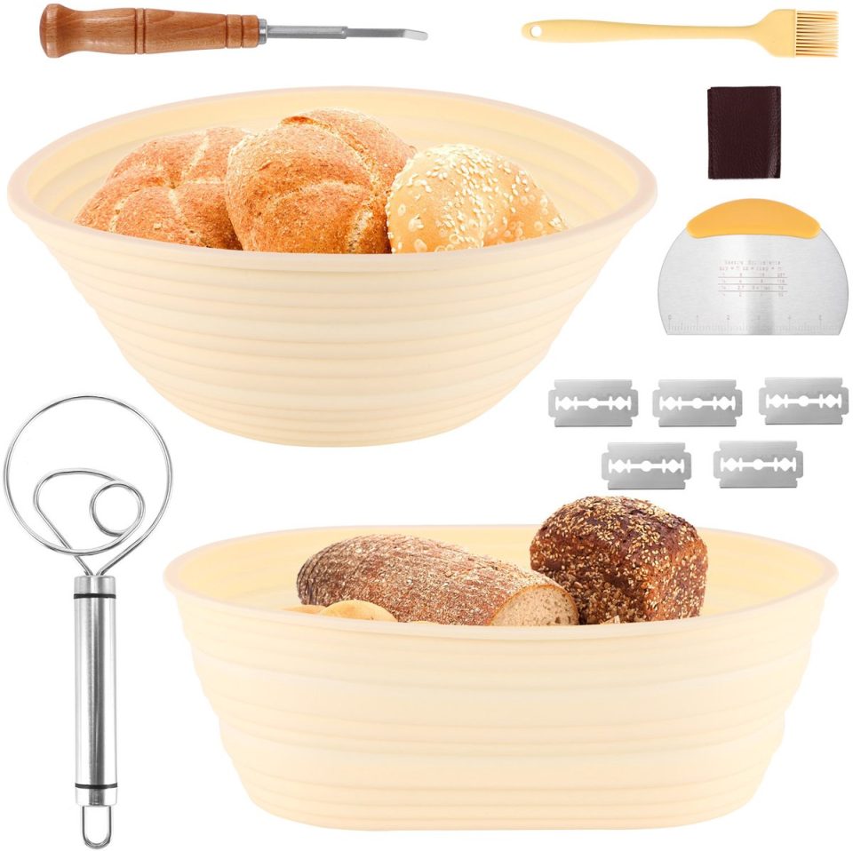 Lemlit rijsmand Siliconen Set 23,5 cm 25,5 cm