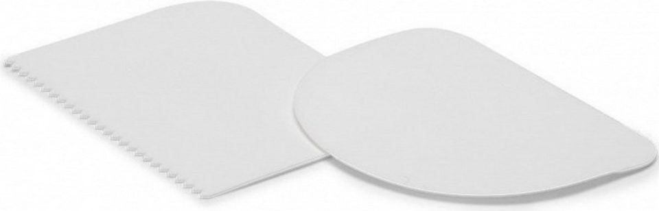 Patisse deegschraper set 12 x wit 2-delig 9 cm